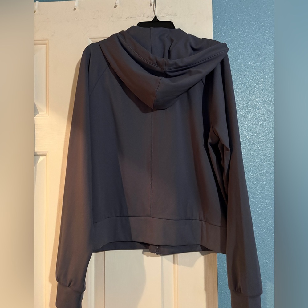 Calvin Klein Women's Gray Hooded Sweatpants & Jacket Set - Picture 12 of 12